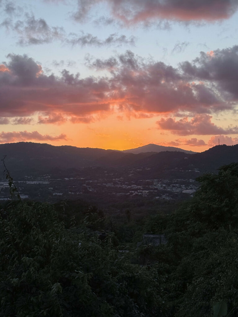Puerto Rico atardecer